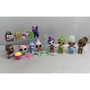 Lol Surprise Doll Hasbro Spooky Sprakle Miss Snow & Pets & Accessories Lot